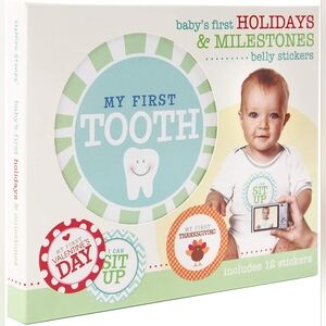 NEW Baby's First Holidays & Milestones Belly Stickers